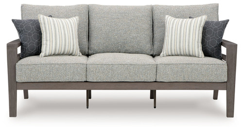 Hillside Barn - Gray / Brown - Sofa With Cushion