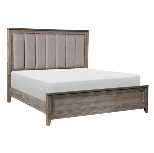 1412 Upholstered Bed Homelegance