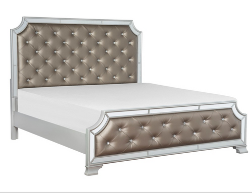 1646 Upholstered Bed Homelegance