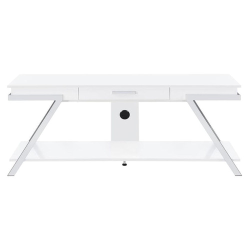 Marcia - 60" TV Stand - White High Gloss