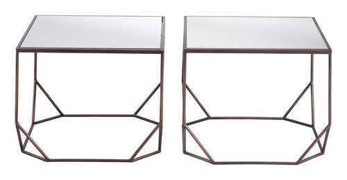 Arzon - Coffee Table Set - Bronze