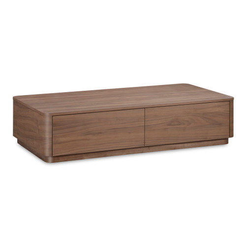 Round Off - Coffee Table - Dark Brown