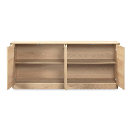 Round Off - Sideboard - Light Brown / Oak
