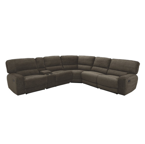 8238*6LRRR Shreveport Reclining Sectional Homelegance