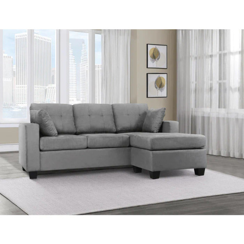 SH3217GRY-3SC Boone Sectional Homelegance