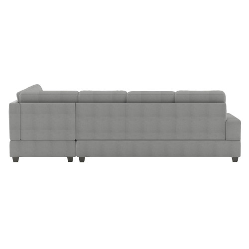 9507GRY Maston Sectional Homelegance
