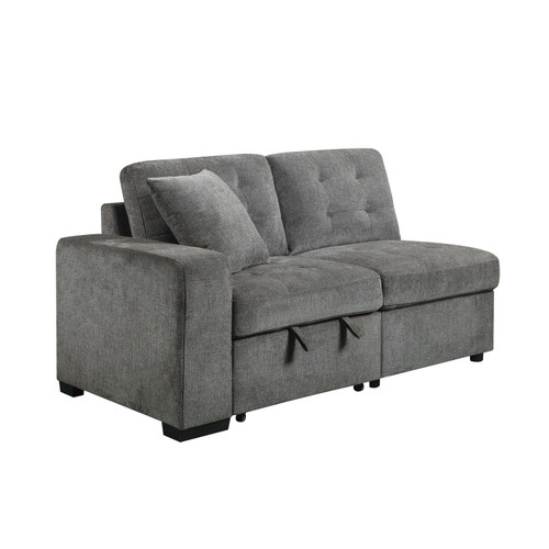 9401GRY Logansport Sectional Homelegance