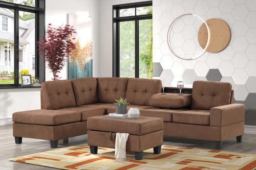 SH3220CHC Arthur Sectional Homelegance