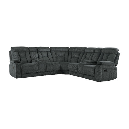 9914 Rosnay Reclining Sectional Homelegance