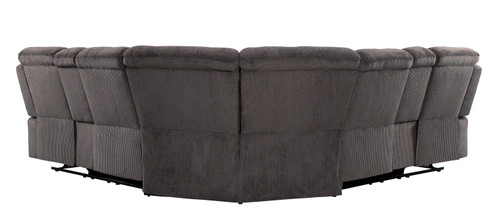 9914CHRosnay Reclining Sectional Homelegance