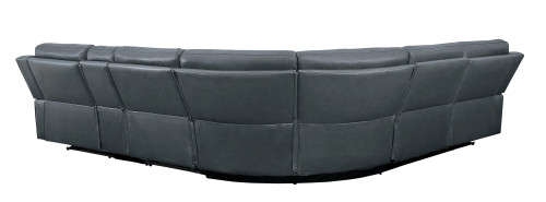 8260GY Falun Reclining Sectional Homelegance