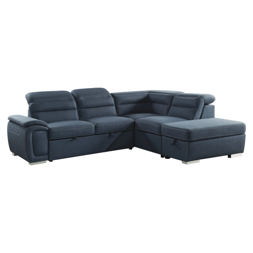 8277NBU Platina Sectional Homelegance