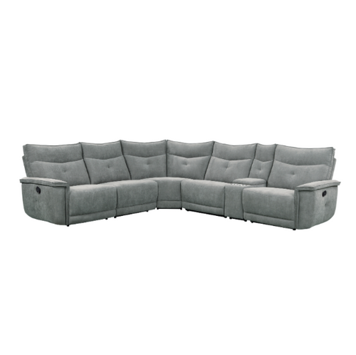 9509DG Tesoro Reclining Sectional in Fabric