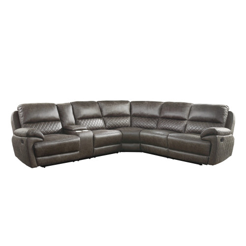 9510 Knoxville Reclining Sectional Homelegance