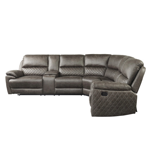 9510 Knoxville Reclining Sectional Homelegance