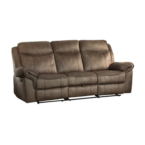 8206NF Aram Reclining Set in Microfiber Homelegance