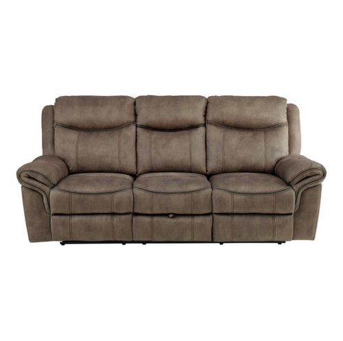 8206NF Aram Reclining Set in Microfiber Homelegance