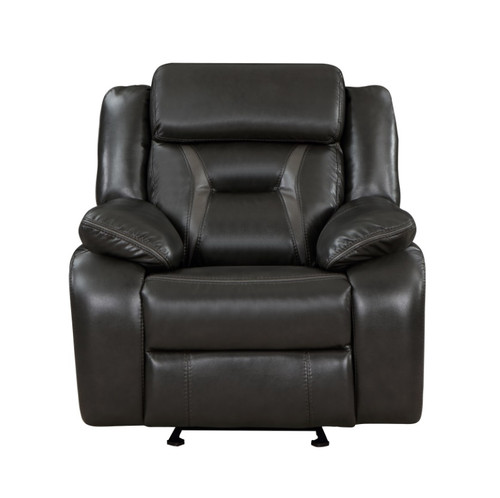 8229 Amite Reclining Set in Faux Leather Homelegance