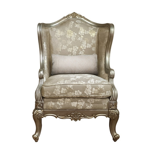 8412 Florentina Living Room Set in Faux Silk Homelegance