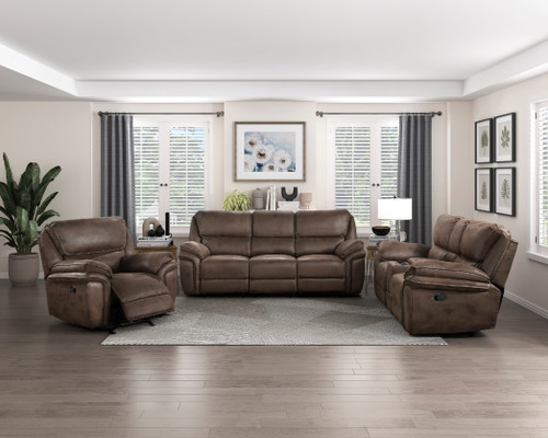 8517 Proctor Reclining Set in Microfiber Homelegance