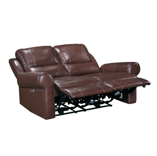 8546BR Mccall Power Reclining Set in Leather Homelegance