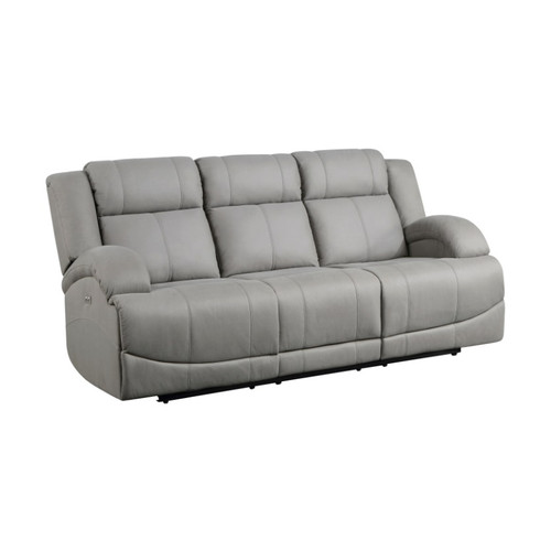 9207PW Camryn Power Reclining Set in Microfiber Homelegance