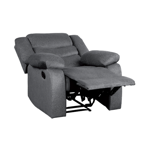 9526GY Discus Reclining Set in Microfiber Homelegance