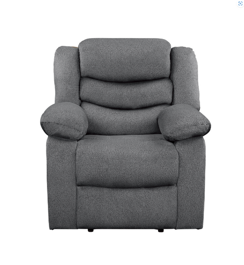 9526GY Discus Reclining Set in Microfiber Homelegance