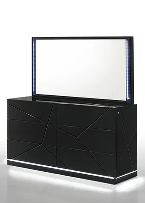 Naomi Bedroom Set in Black