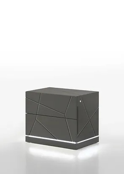 Lily Bedroom Set in Gray