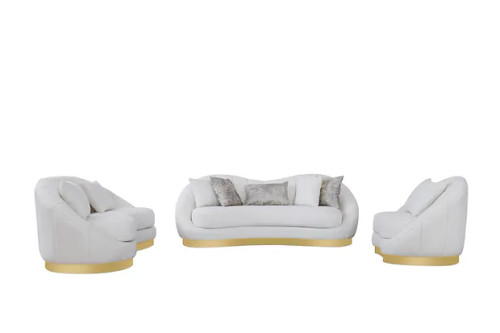 Olena Living Room Set in Fabric