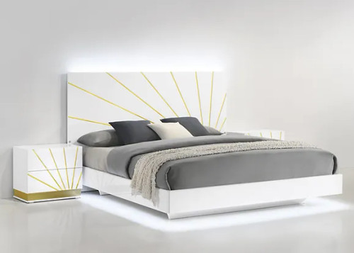 Safa Bedroom Set in White