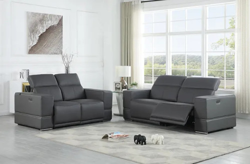 Franco Power Reclining Loveseat