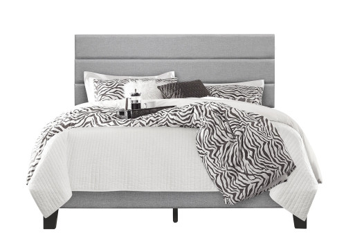 Amanda Platform Bed in Fabric