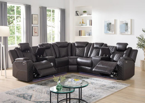 Spaceship Power Reclining Sectional