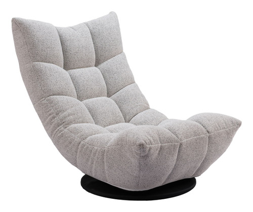 Down Go - Swivel Chair - Ash Gray