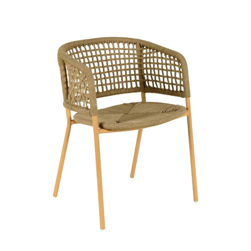 Niel - Finish Outdoor Dining Chair - Natural Oak