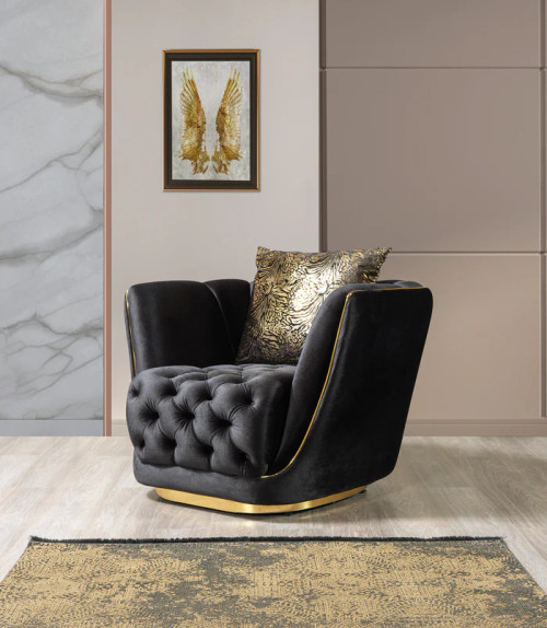 Daphne Sofa and Loveseat in Velvet