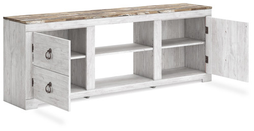 Willowton - TV Stand With Fireplace Option