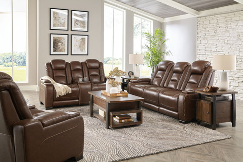 The Man-den - Reclining Living Room Set