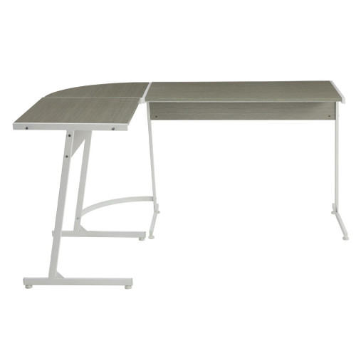 Carver - Computer Desk - Gray & White