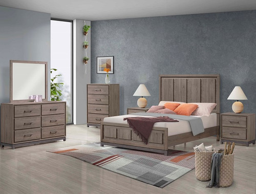 River Bedroom Set in Brown B3150 by Crown Mark