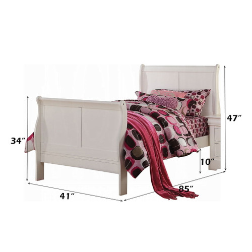 Louis Philippe III - Bed (FB 34"H)