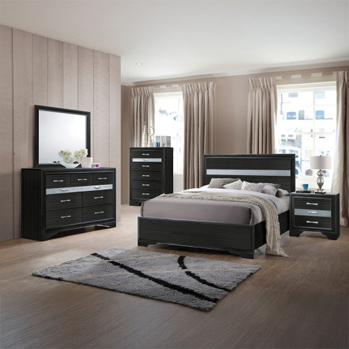 Naima - Contemporary - Bed