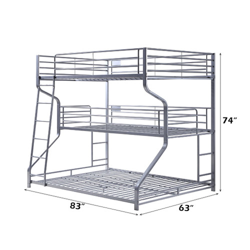 Caius II - Triple Bunk Bed