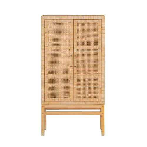 Amara - Woven Rattan Cabinet