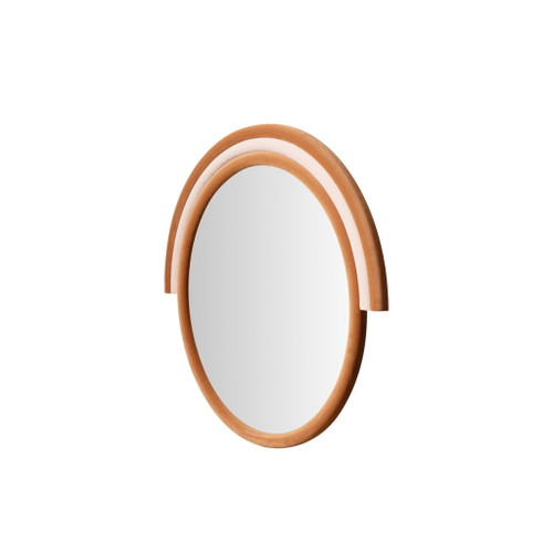 Lally - Velvet Round Wall Mirror