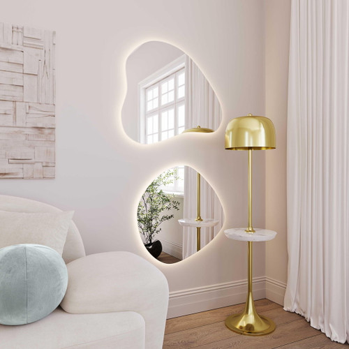 Phoebe - LED Teardrop Wall Mirror