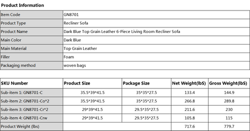 3 Piece Power Reclining Sofa Set Recliner Set