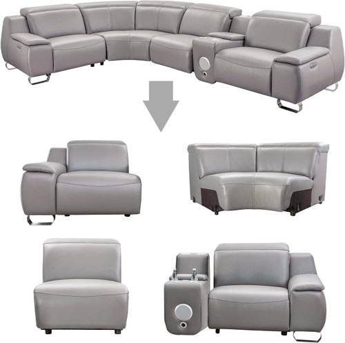 Multifunction Recliner Seating Modular Sectional